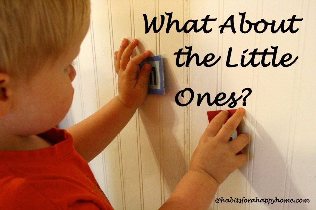 What do you do with the little ones while you homeschool? How to build the morning room time habit. Resources and the steps to bless the whole family.