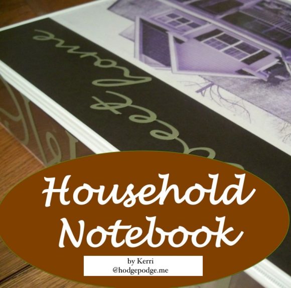 How to make a household notebook. How to start now and make it your own with no need to aim for perfection. All so you can plan to be spontaneous!
