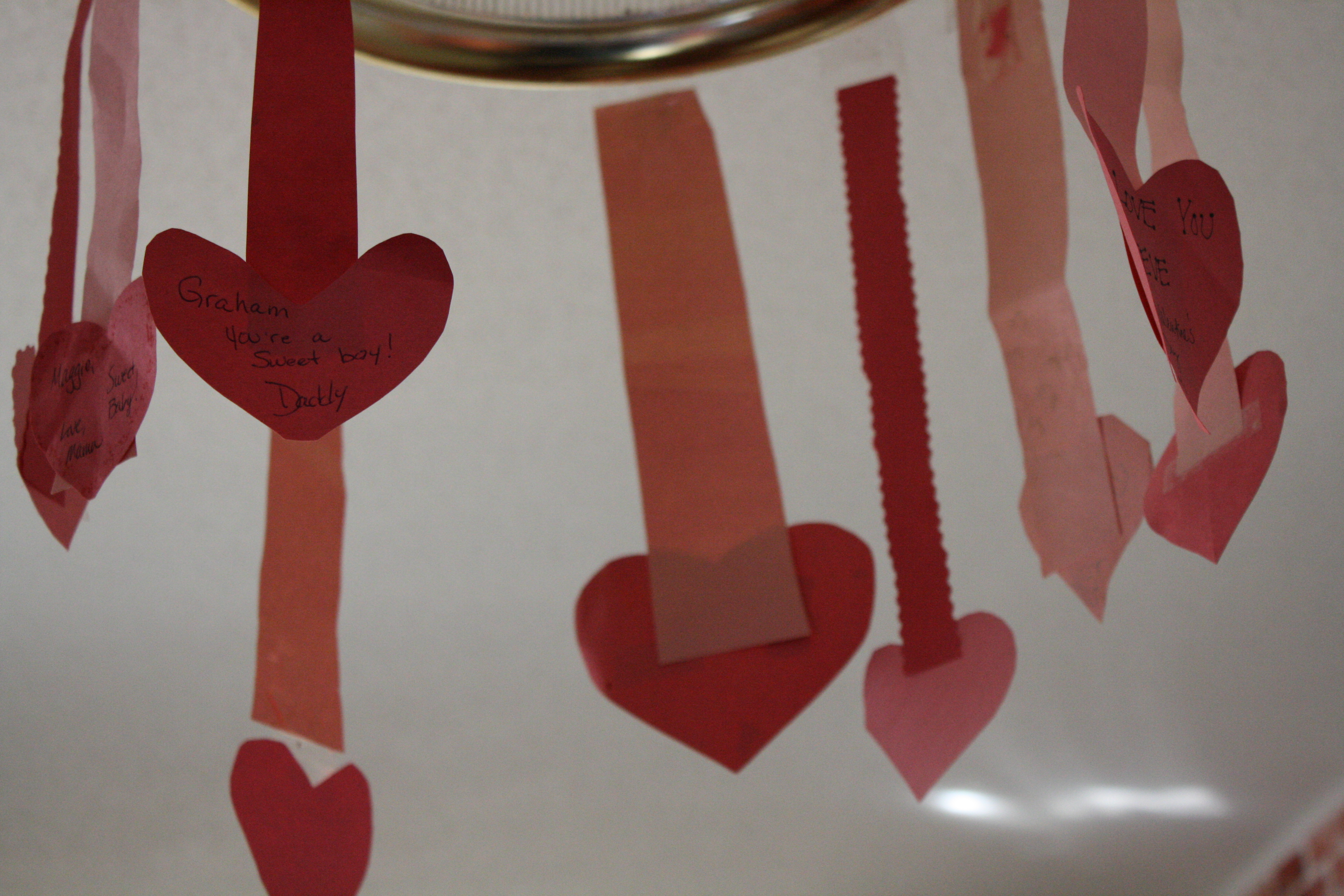 Just simple homemade Valentines. Sugar, hearts and love. I bring you the homemade version of a Valentine homeschool celebration.