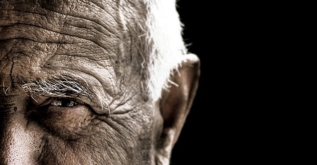 old man eyes