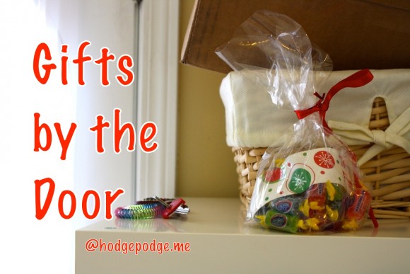 Gifts by the Door - Blessing Others at Hodgepodge