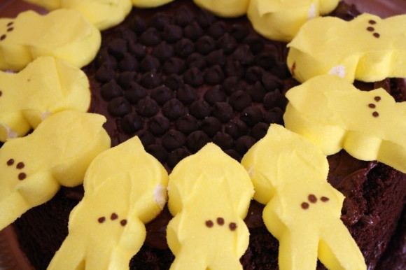 Sunflower Peeps Cake Recipe