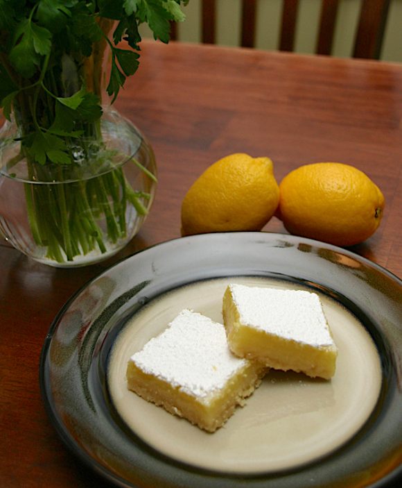A little bite of sunshine! Lemon Bars Recipe by Kendra. There's something about lemon bars that just say spring to me. For this recipe you'll need to juice and zest 4-5 lemons.