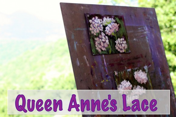 Chalk Pastels Queen Anne's Lace