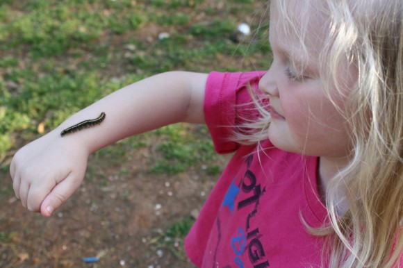 Here are some easy ideas for a spring weather homeschool nature study from rain and mud puddles to noticing tree buds. Includes ideas for nature journaling!