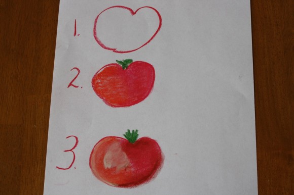 You can make your own delicious tomato by following Nana's easy, 1, 2, 3 step tutorial. Tomato a pastels tutorial. You ARE an artist!