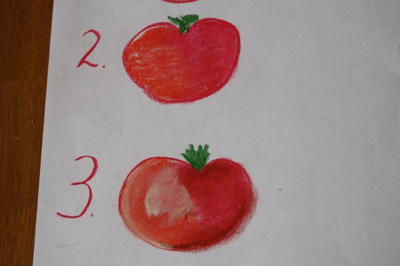 You can make your own delicious tomato by following Nana's easy, 1, 2, 3 step tutorial. Tomato a pastels tutorial. You ARE an artist!