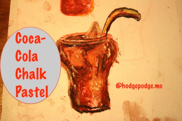 Coca-Cola Chalk Pastel Tutorial