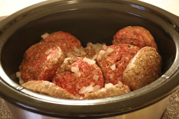 Slow Cooker Hamburgers