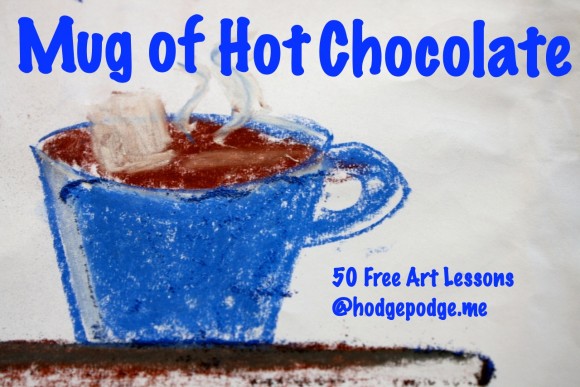 Enjoy a mug of hot chocolate in chalk pastels with this step-by-step tutorial! Just add chalk pastels, paper and damp paper towels.