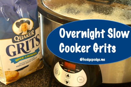 Overnight Slow Cooker Grits Recipe