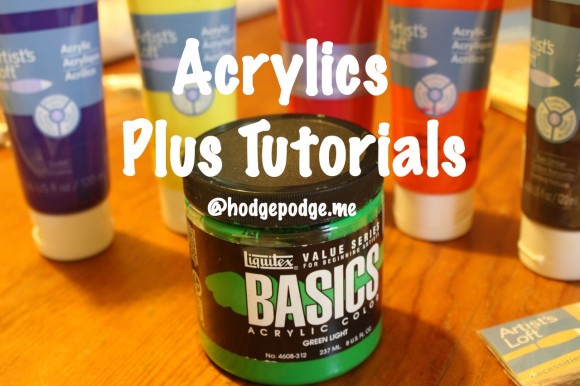 Acrylics Plus Free Tutorials at Hodgepodge