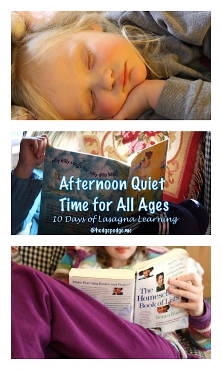 Here’s how afternoon quiet time has changed with our needs. Also the benefits I’ve seen after these years of quiet time. As children grow out of naps and for independent learning.