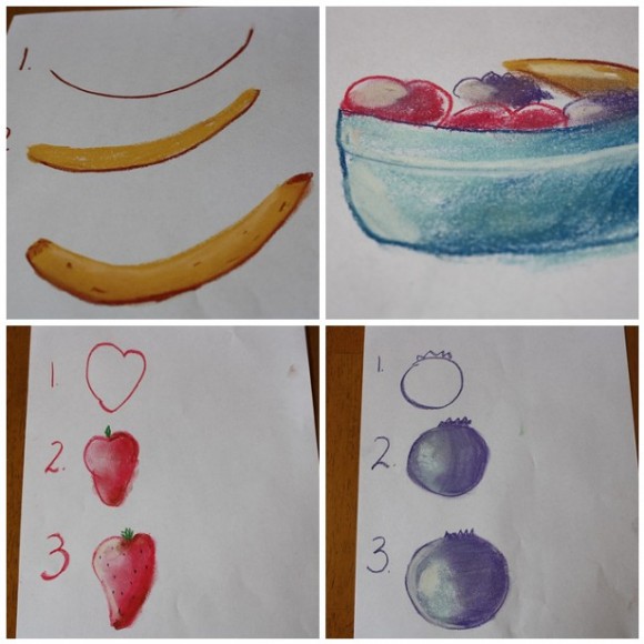 fruit pastel tutorials