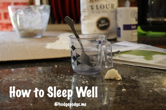 How to Sleep Well at Night