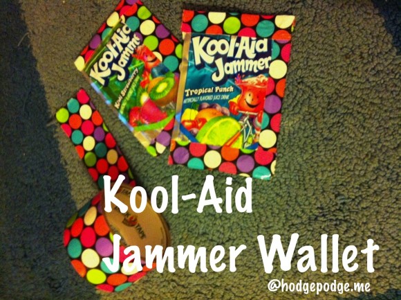 Kool Aid Jammers Recycled Art Tote Bag Handle Juice Packs 9 x 7 Grape | eBay