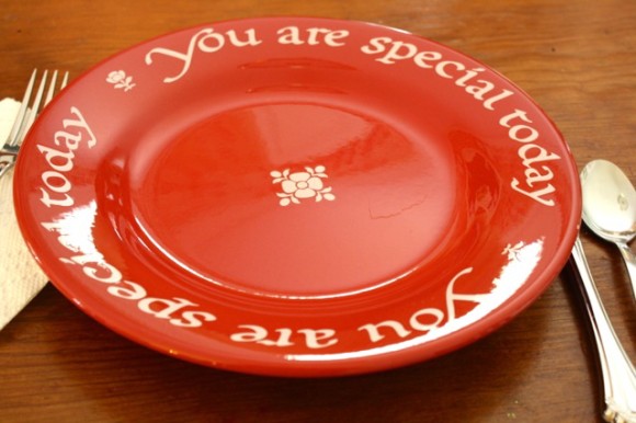 The You Are Special Plate