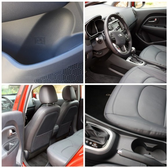 kia rio passenger space