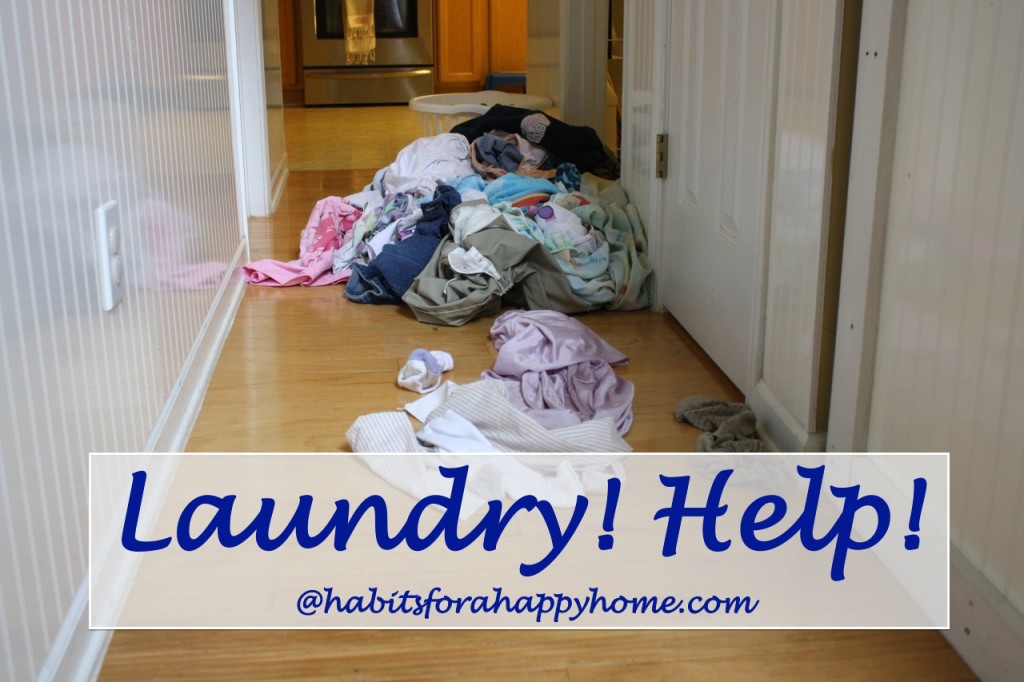 Laundry! Help! at habitsforahappyhome.com