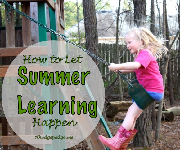 How to Let Summer Learning Happen