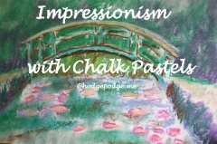 Impressionism with Chalk Pastels 240- Monet's Bridge