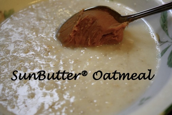 Tricia's SunButter Oatmeal Recipe at Food Allergies on a Budget