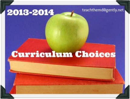 2013-2014 Curriculum Choices