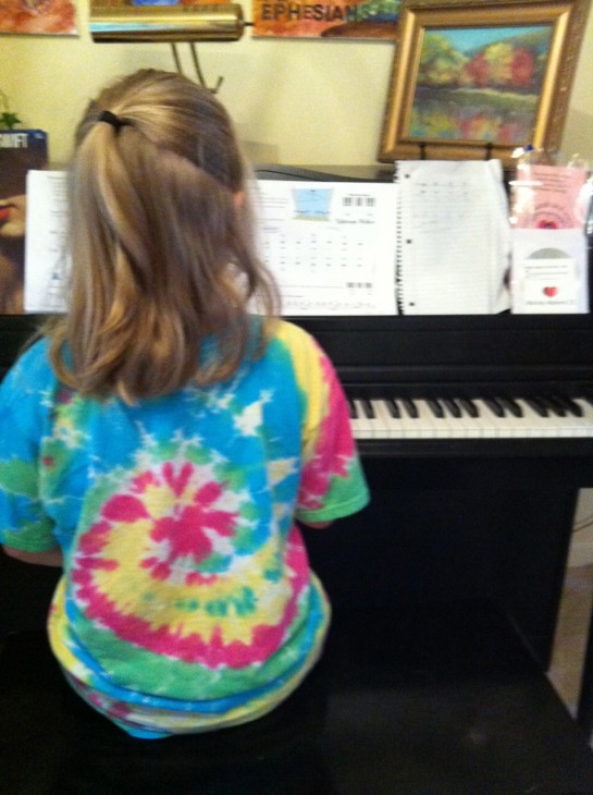 starting piano lessons