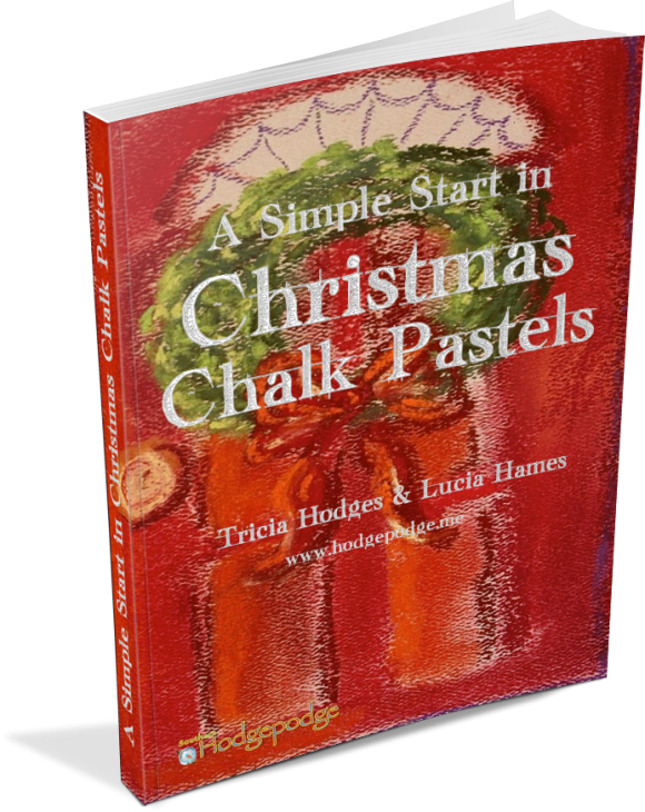 A Christmas Start in Chalk Pastels www.southernhodgepodge.com