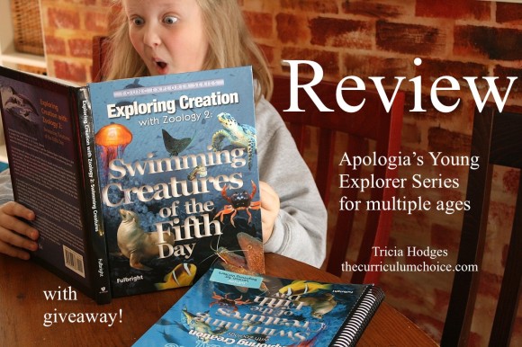 Apologia Zoology 2 Swimming Creatures of the Fifth Day Review www.thecurriculumchoice.com