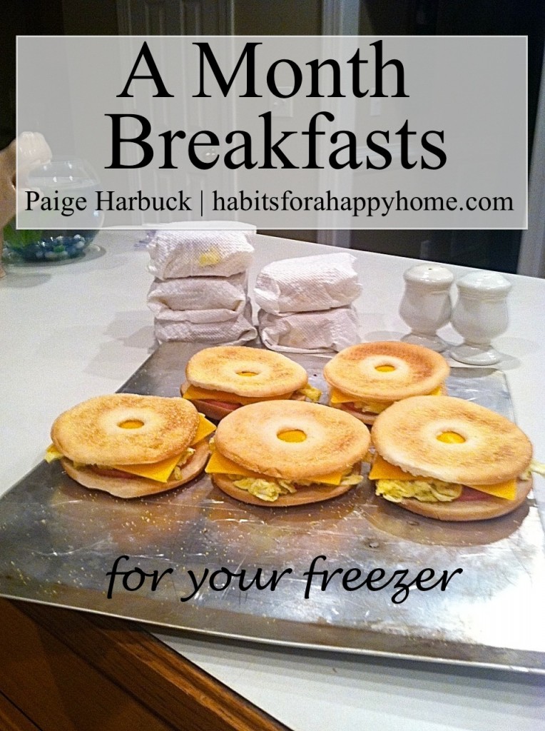 How to Make a Months of Breakfasts for Your Freezer