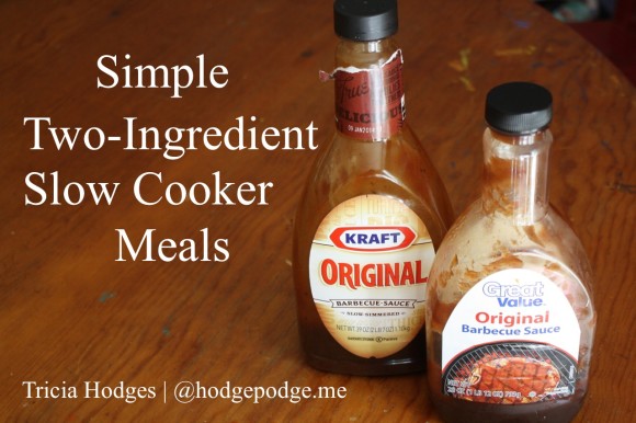 Simple Two Ingredient Slow Cooker Meals yourbesthomeschool.com