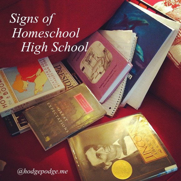 Signs of homeschool high school