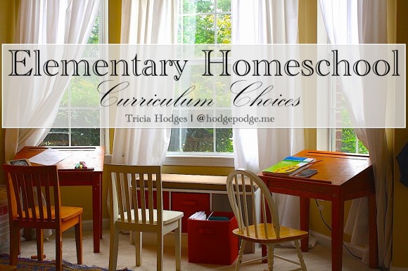 Elementary Homeschool Curriculum Choices at Hodgepodge