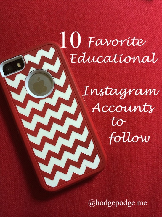 Favorite Educational Instagram Accounts to Follow