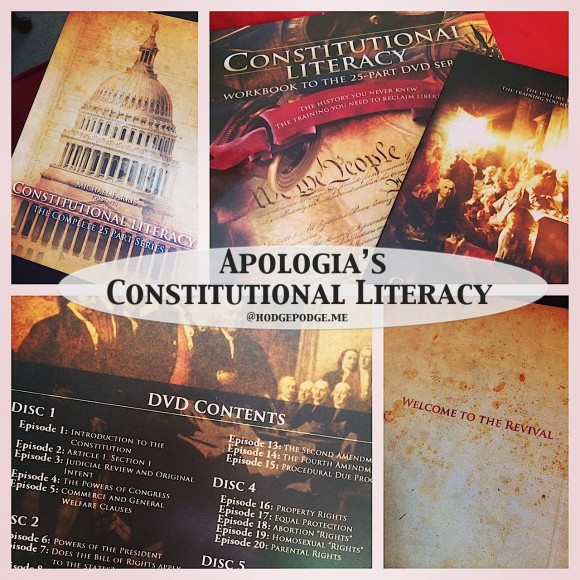 Constitutional Literacy by Apologia