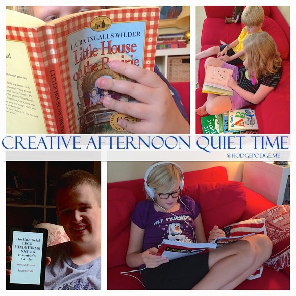 Afternoon Quiet Time for Creative Learning