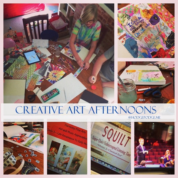 Creative Art Afternoons at Hodgepodge
