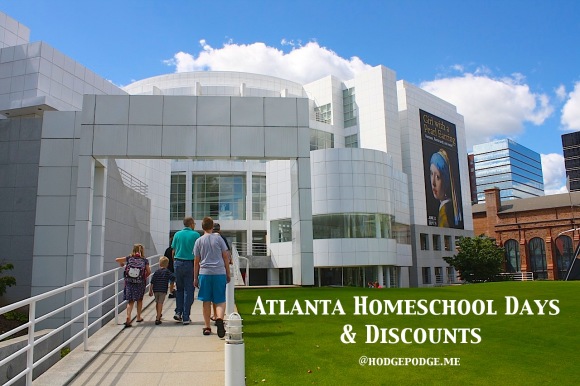 Homeschool Days & Discounts Around Atlanta