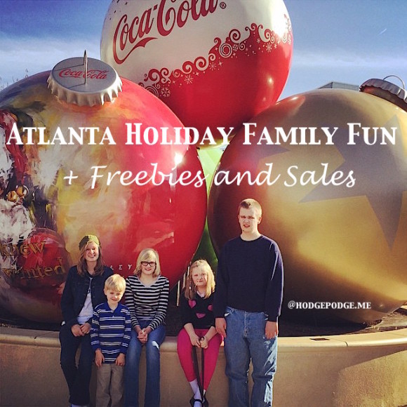Atlanta Holiday Family Fun Plus Homeschool Freebies & Sales