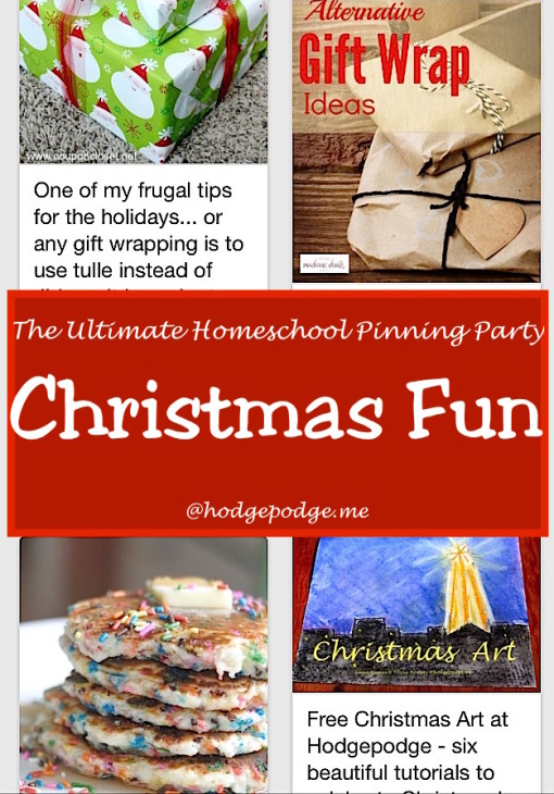 Christmas Fun at The Ultimate Homeschool Pinning Party