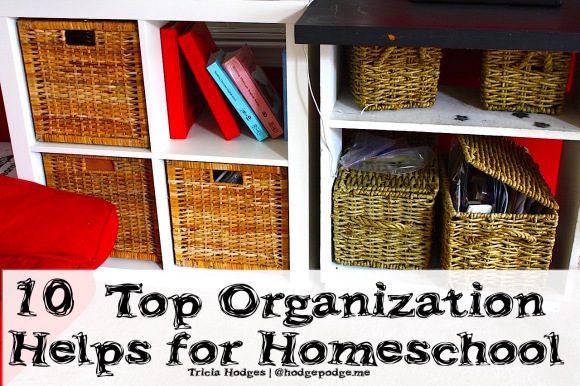 Top Homeschool Organization Helps at Hodgepodge