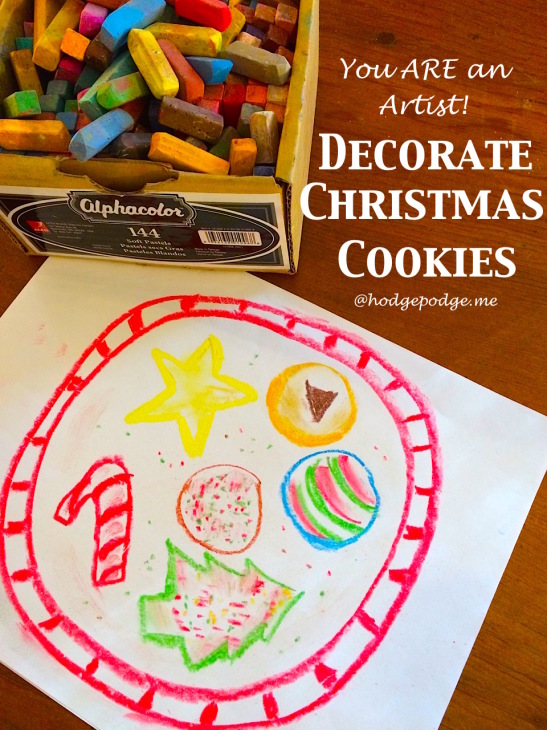 You ARE An Artist - Decorate Christmas Cookies