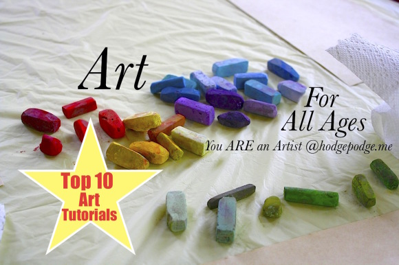 Top Art Tutorials at Hodgepodge