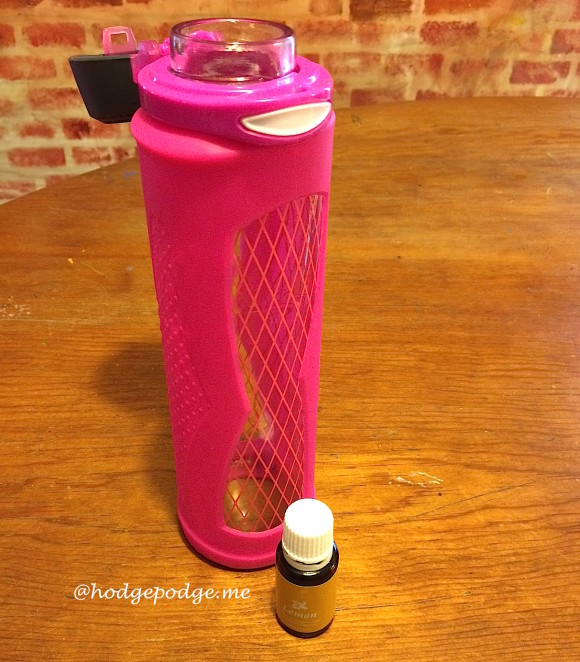 glass travel bottle for essential oils