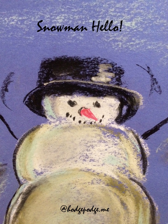 Chalk Pastel snowman art tutorial by Nana and how you are artist at Hodgepodge. Art tutorials for all ages! We offer this simple how to draw a chalk pastel snowman in chalk pastels. Snowman Hello!