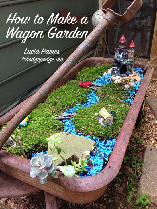 How to Make a Wagon Garden