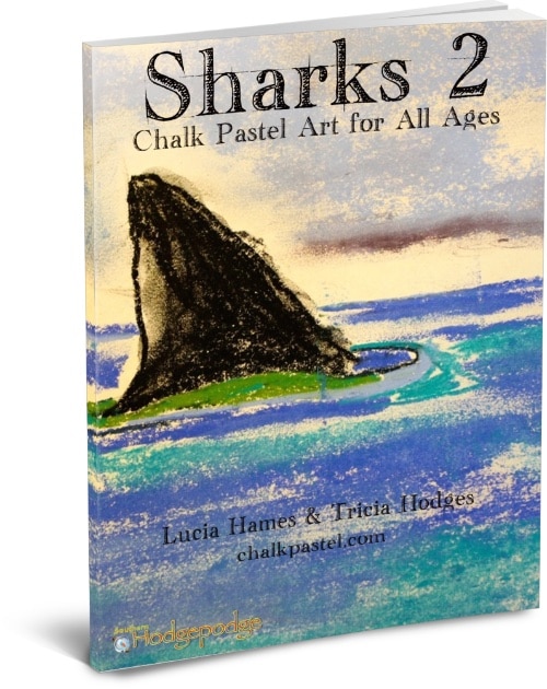 Sharks 2: Chalk Pastel Art for All Ages