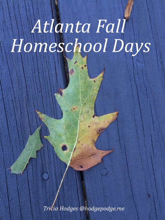 Atlanta Fall Homeschool Days and Events