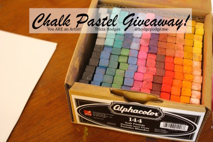 Chalk Pastel Giveaway - You ARE an Artist at Hodgepodge